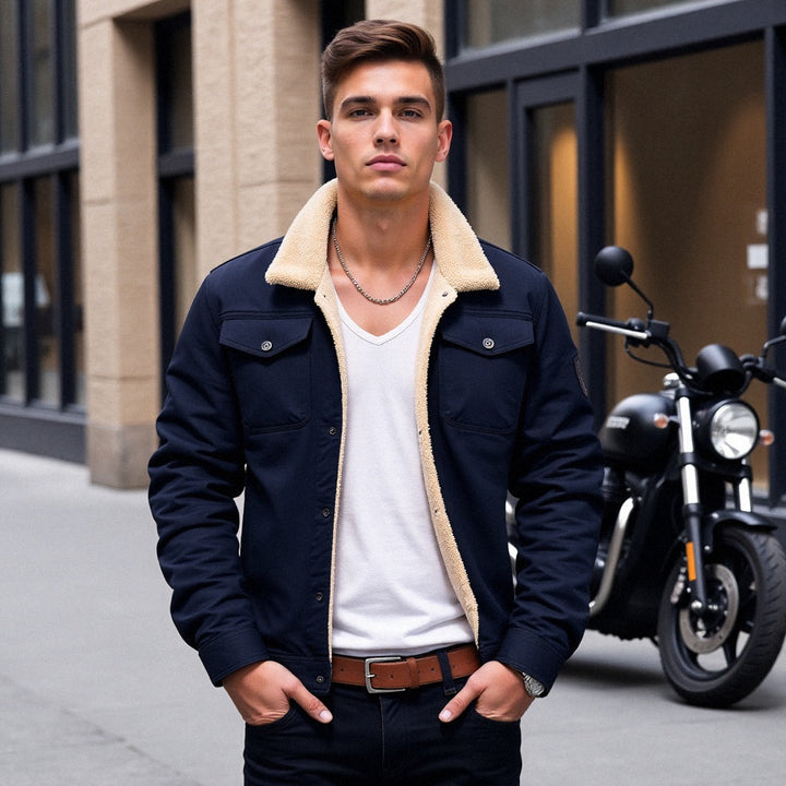 Brian | Warm Lined Outdoor Casual Jacket For Men